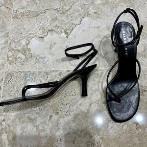 Gianni Bini Black Strappy Sandal